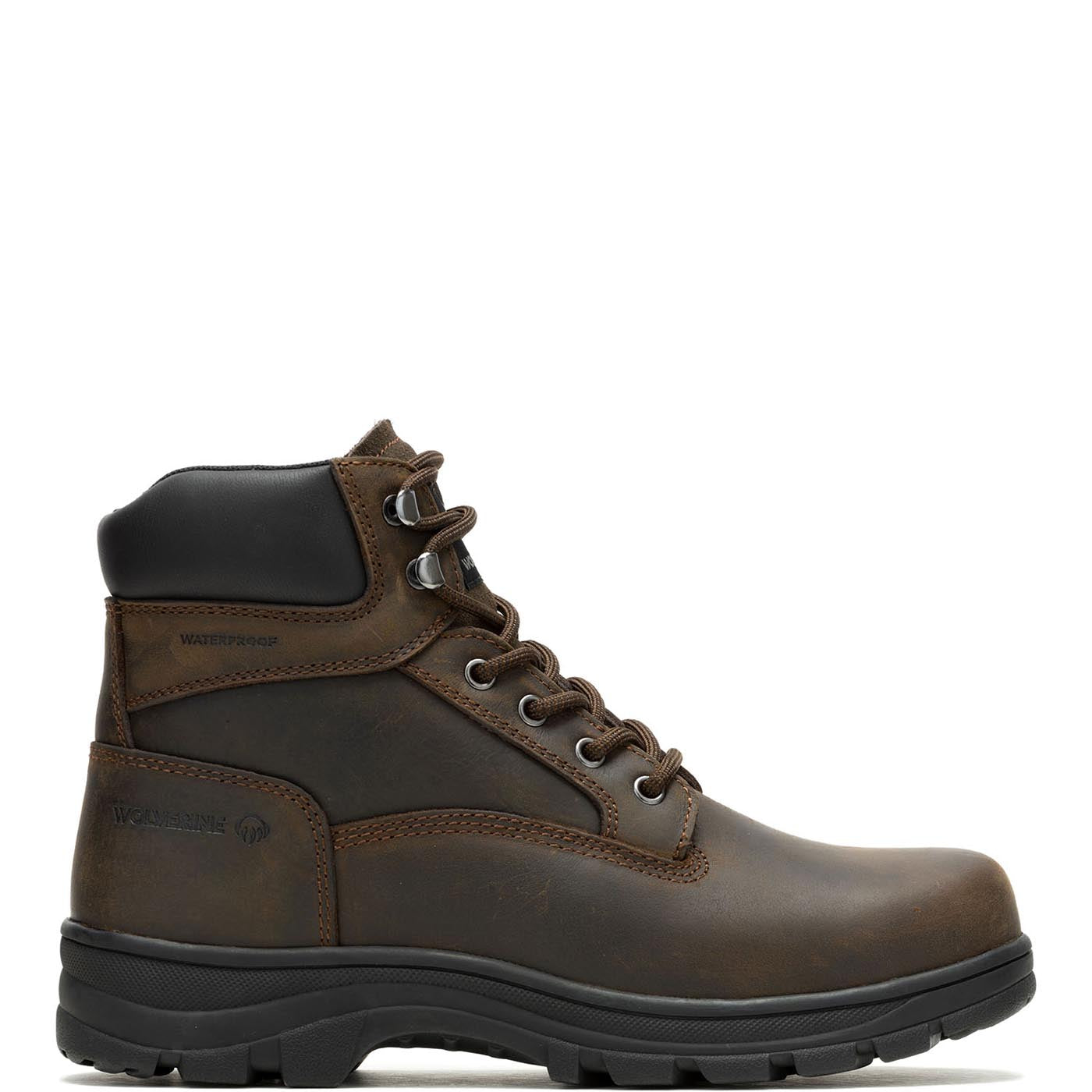 Soft toe shops waterproof work boots