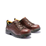 Women's Titan Alloy-Toe Oxford Work Shoe Brown