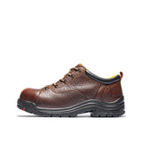 Women's Titan Alloy-Toe Oxford Work Shoe Brown