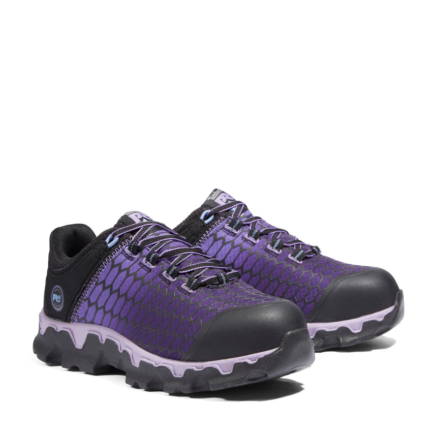 Women's Powertrain Sport Alloy-Toe Work Shoe Black/Purple