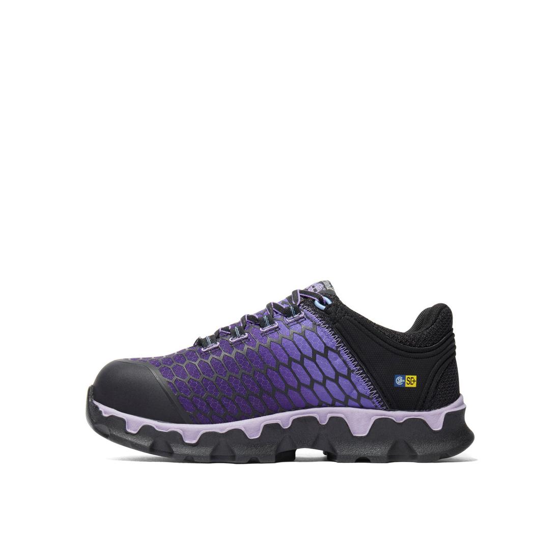 Women's Powertrain Sport Alloy-Toe Work Shoe Black/Purple