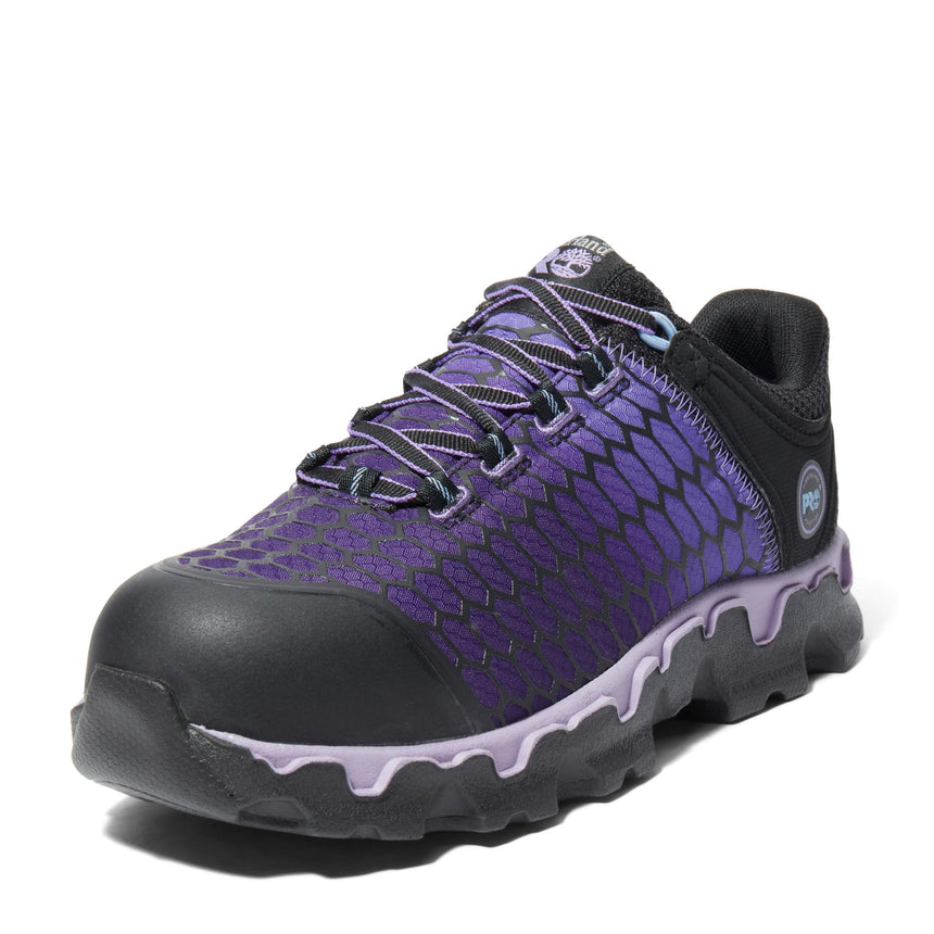 Women's Powertrain Sport Alloy-Toe Work Shoe Black/Purple