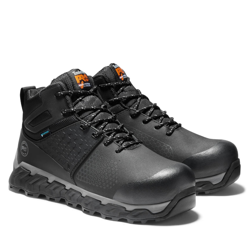 Ridgework Composite-Toe Waterproof Work Boot Black