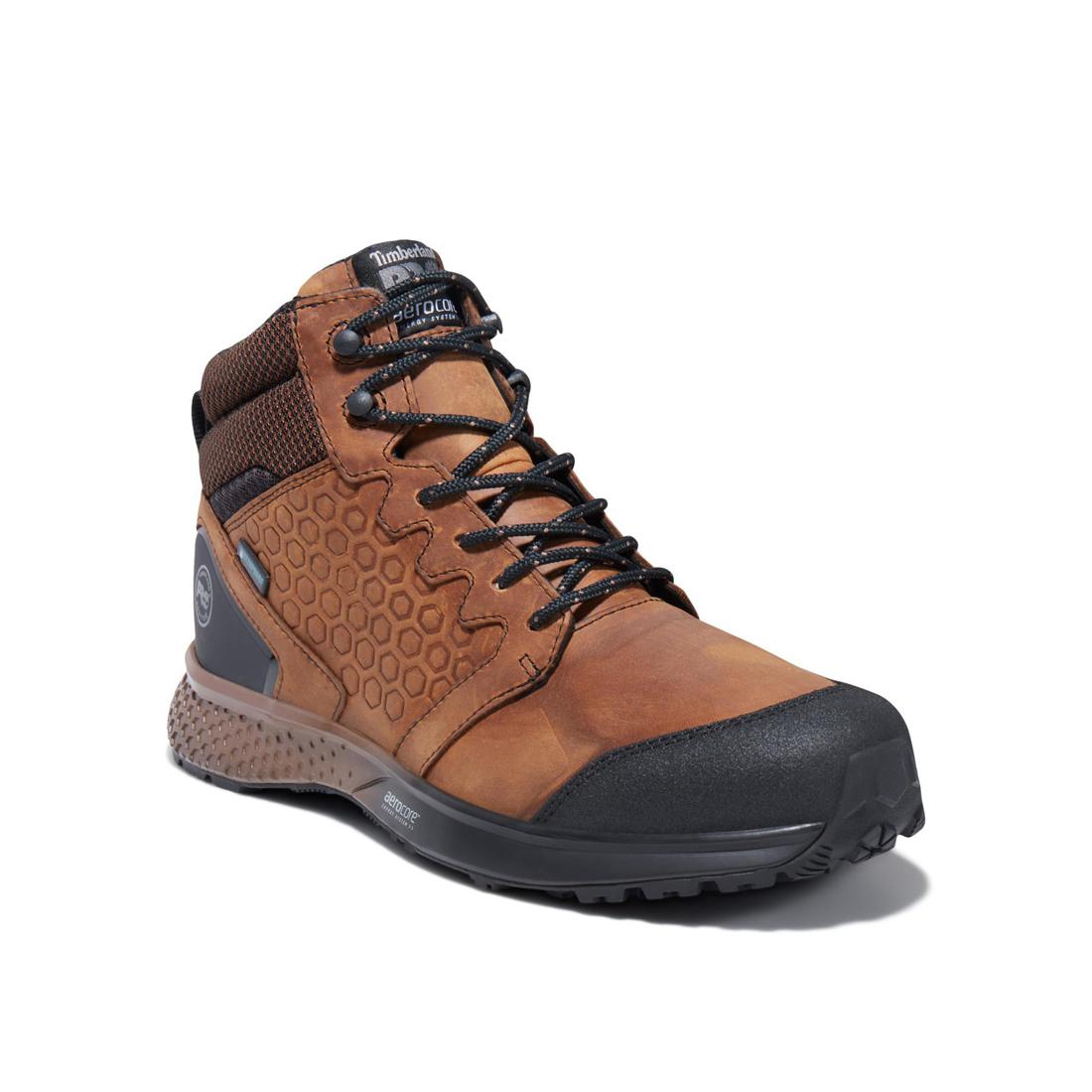 Reaxion Soft-Toe Waterproof Boot Brown