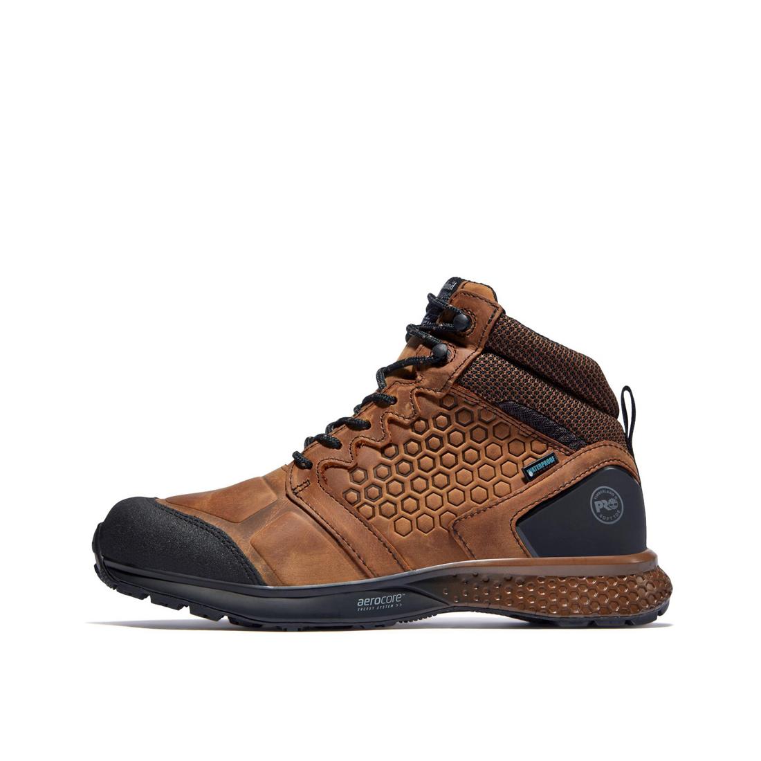 Reaxion Soft-Toe Waterproof Boot Brown