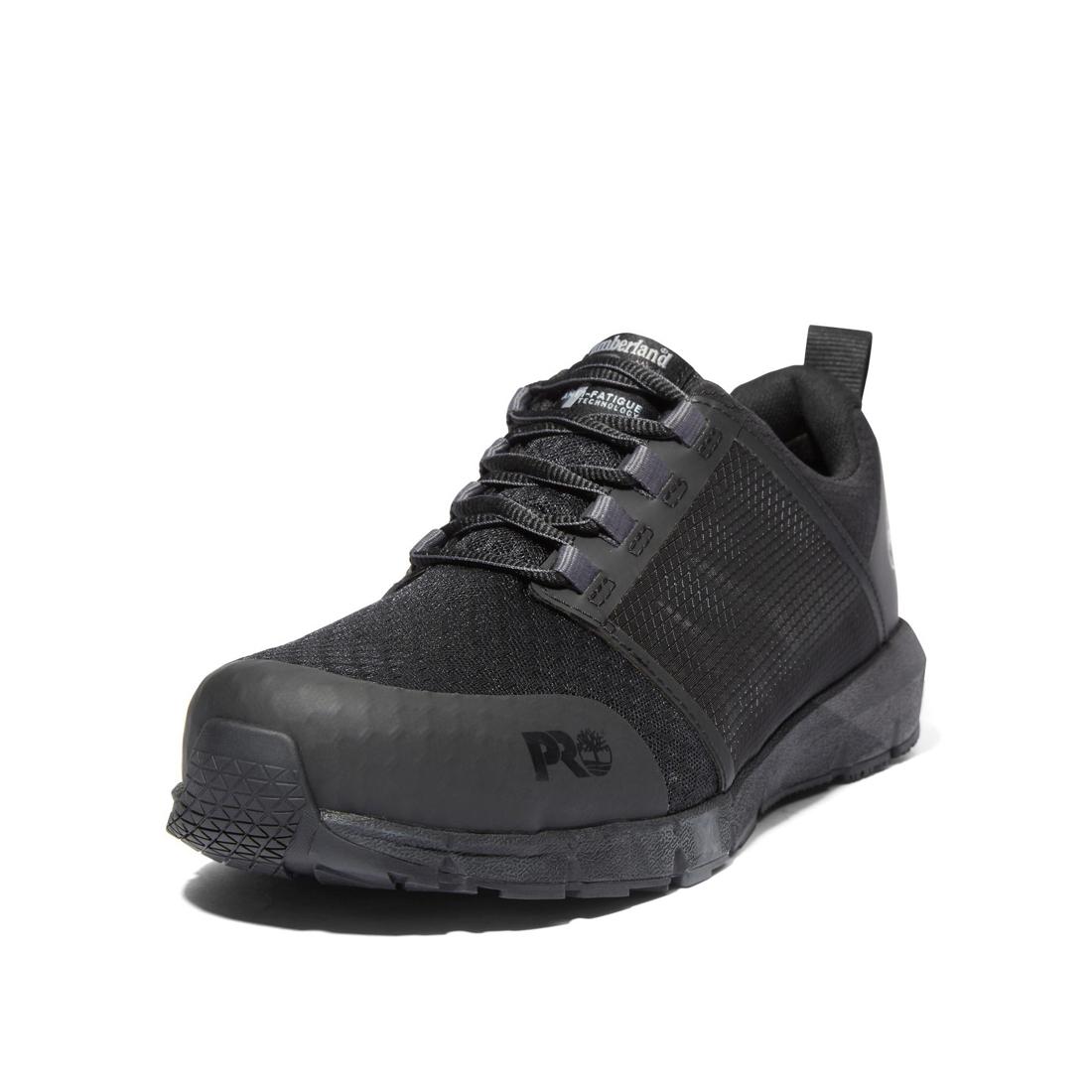 Radius Composite-Toe Work Shoe Black