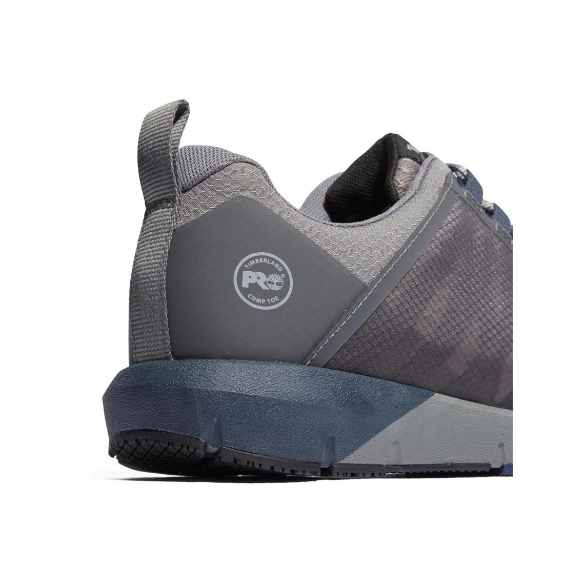 Radius Composite-Toe Work Shoe Grey