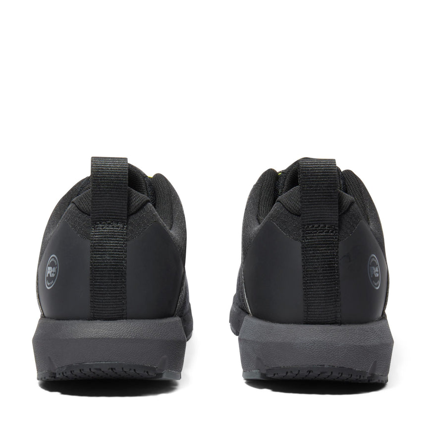 Radius Composite-Toe Work Shoe Black/Yellow