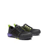 Women's Radius Composite-Toe Work Shoe Black/Purple