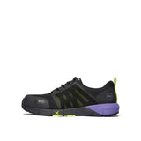 Women's Radius Composite-Toe Work Shoe Black/Purple