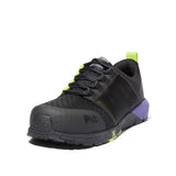 Women's Radius Composite-Toe Work Shoe Black/Purple