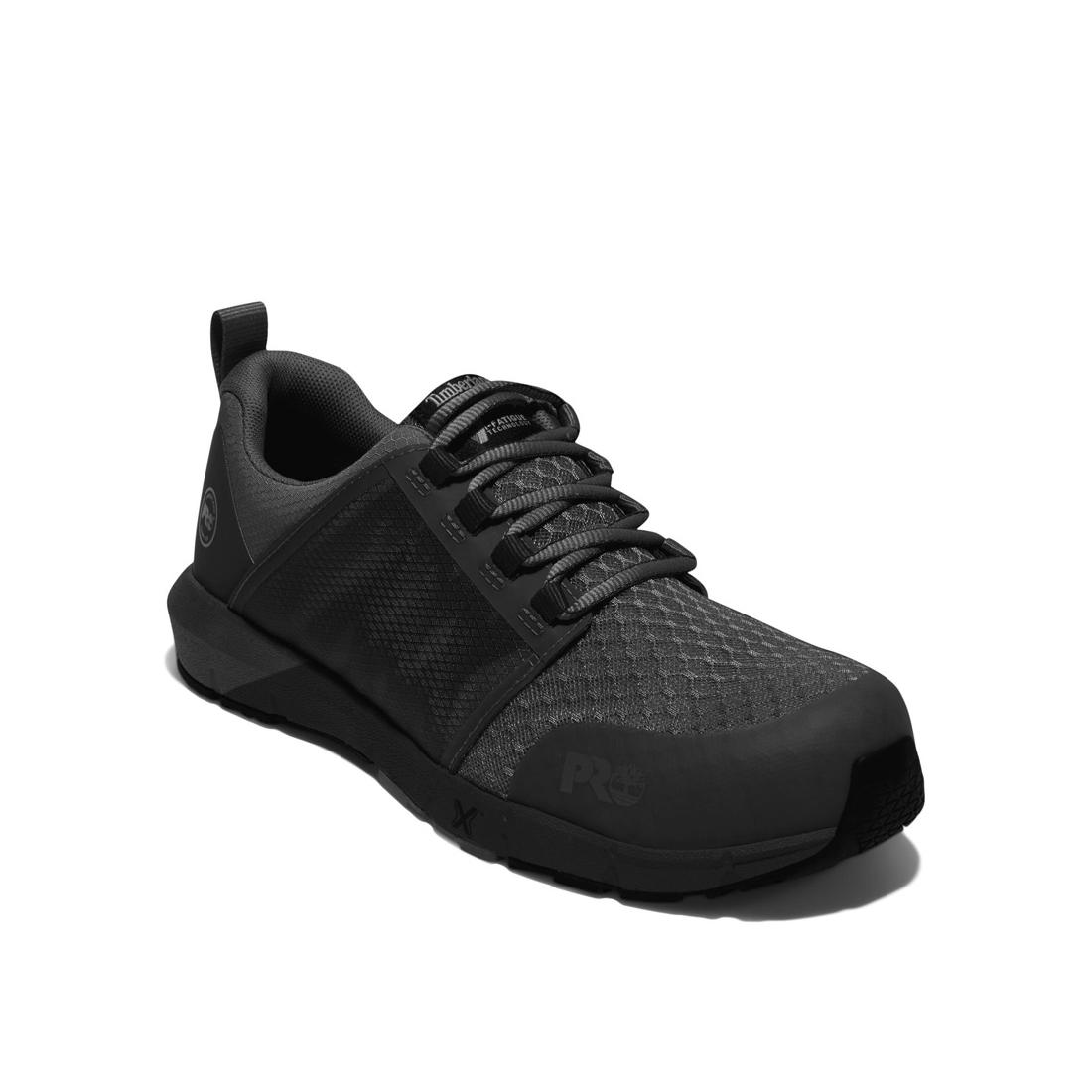 Radius SD10 Composite-Toe Work Shoe Black