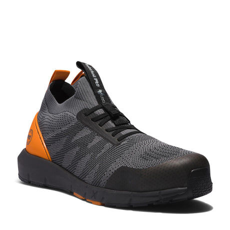 Radius Knit Composite-Toe Work Shoe Grey