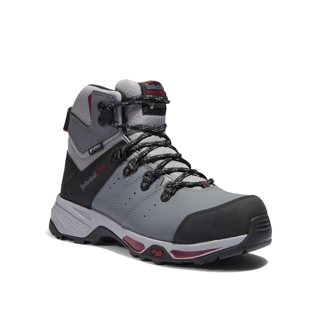 Women's Switchback Composite-Toe Work Boot Grey