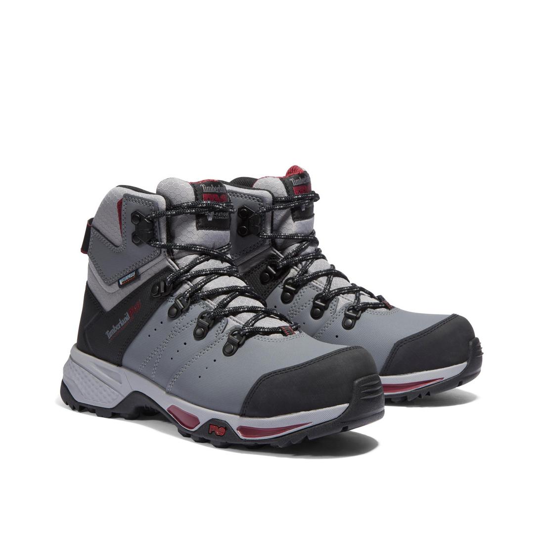 Women's Switchback Composite-Toe Work Boot Grey