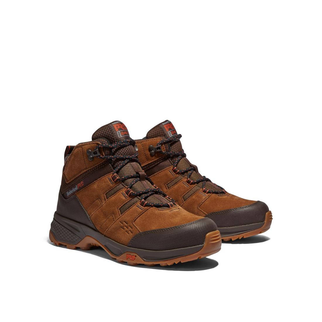 Switchback LT 6 Inch Steel-Toe Work Boot Brown