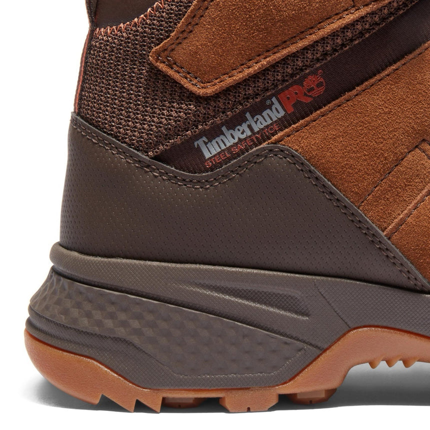 Switchback LT 6 Inch Steel-Toe Work Boot Brown