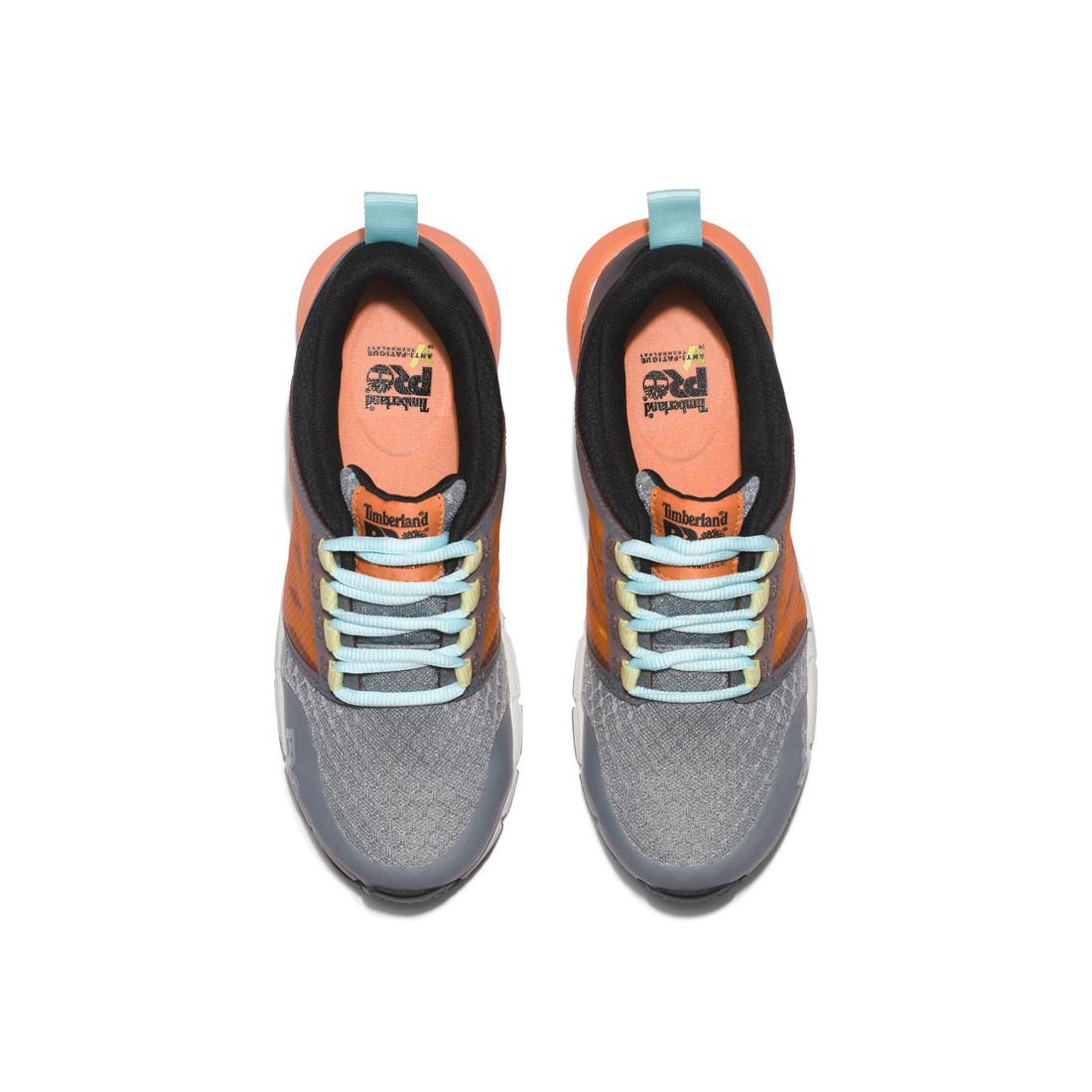 Women's Radius Composite-Toe Work Shoe Grey/Orange