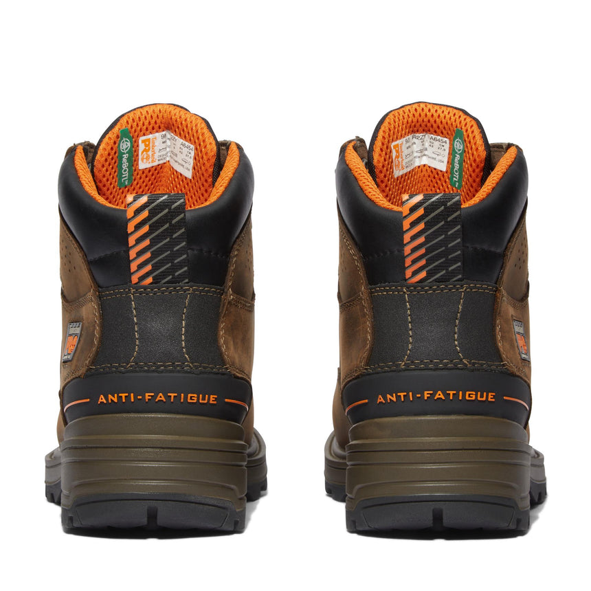 Magnitude Men's Composite-Toe Boot Waterproof Orange