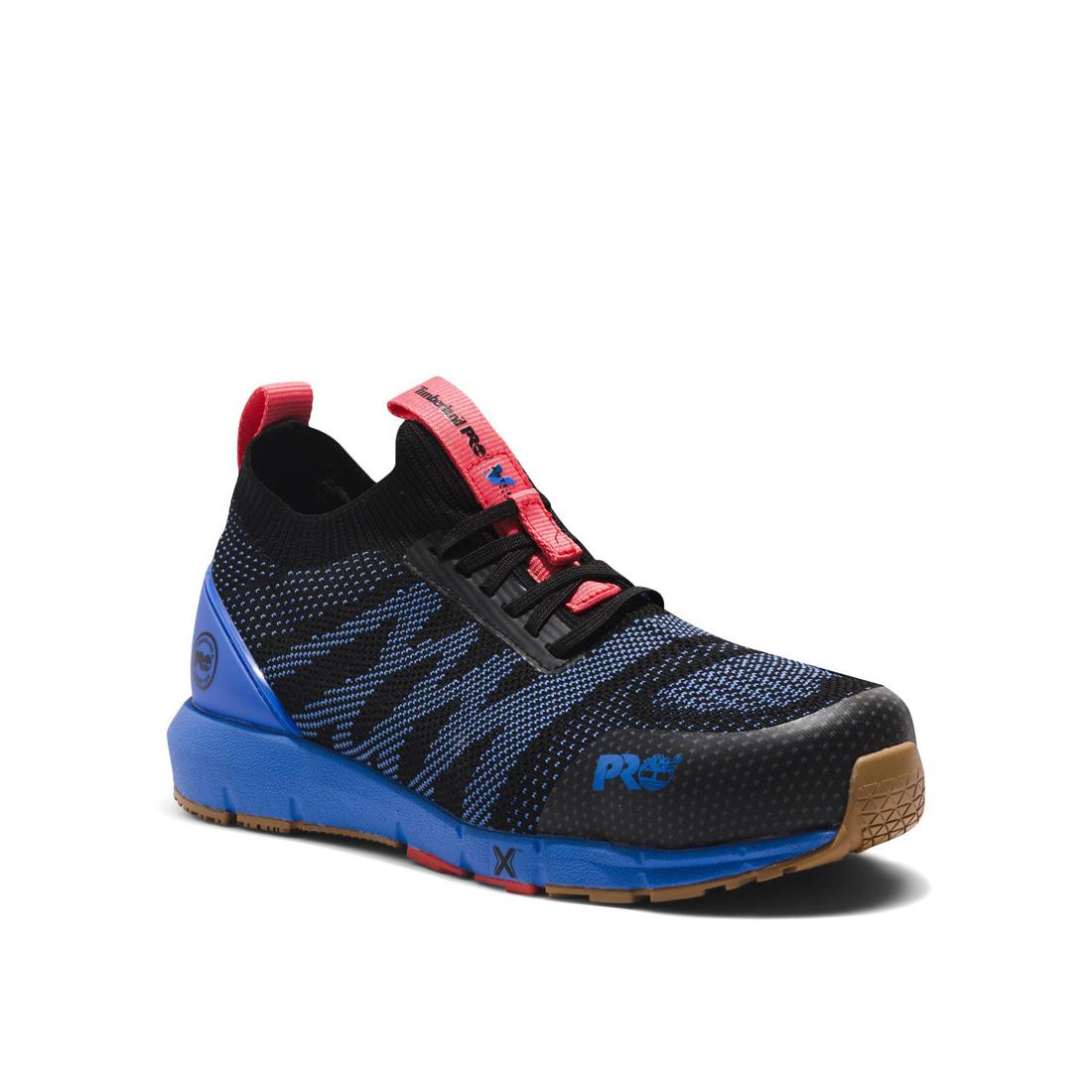 Women's Radius Knit Composite-Toe Work Shoe Black/Blue