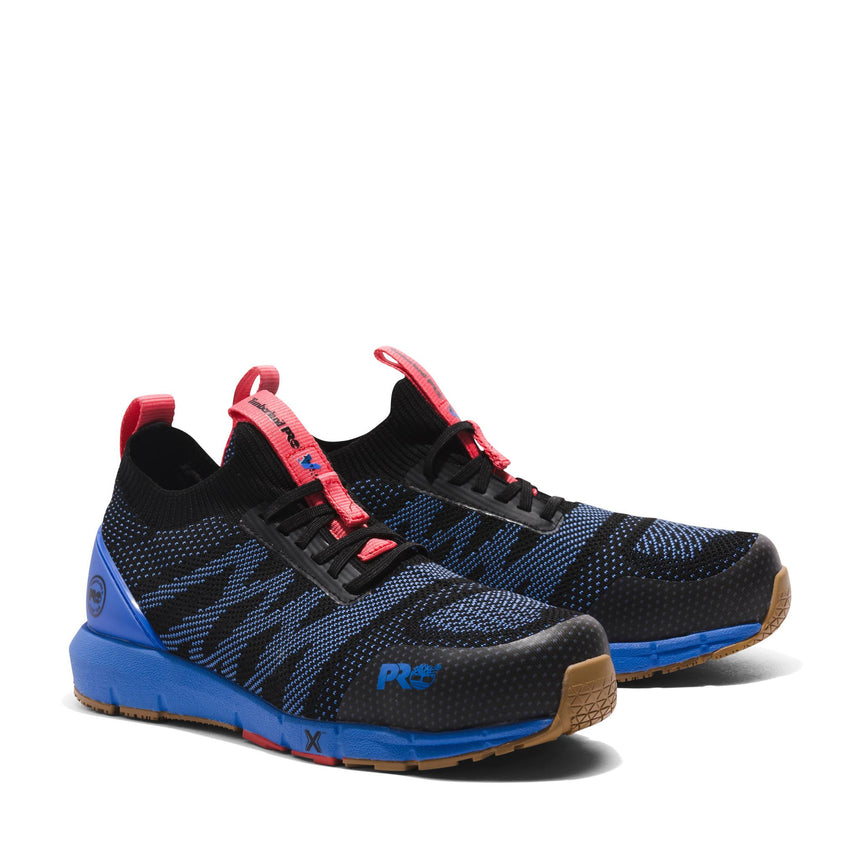 Women's Radius Knit Composite-Toe Work Shoe Black/Blue