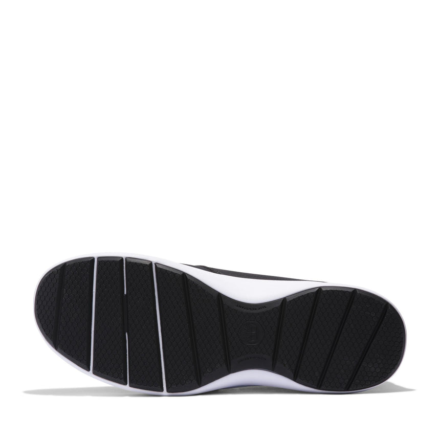Women's Solace Max Soft-Toe Slip-On Shoe Black/White