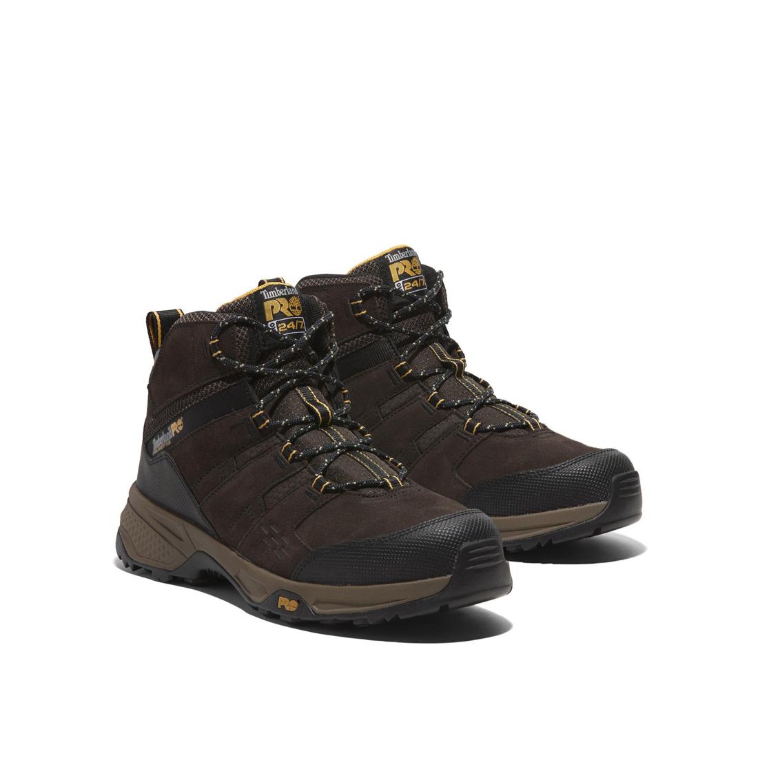 Switchback Lt 6 Inch Steel-Toe Work Boot Brown