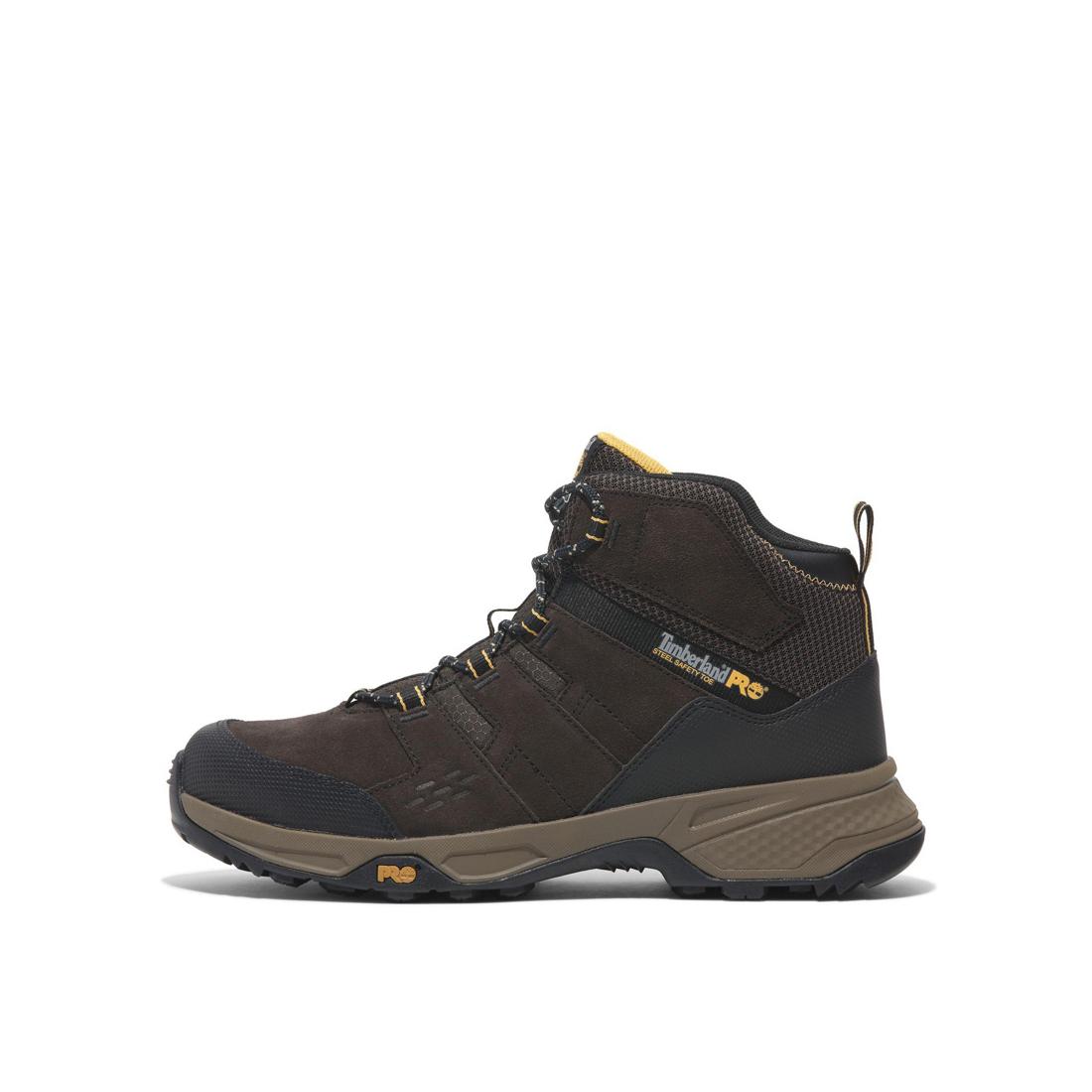 Switchback Lt 6 Inch Steel-Toe Work Boot Brown