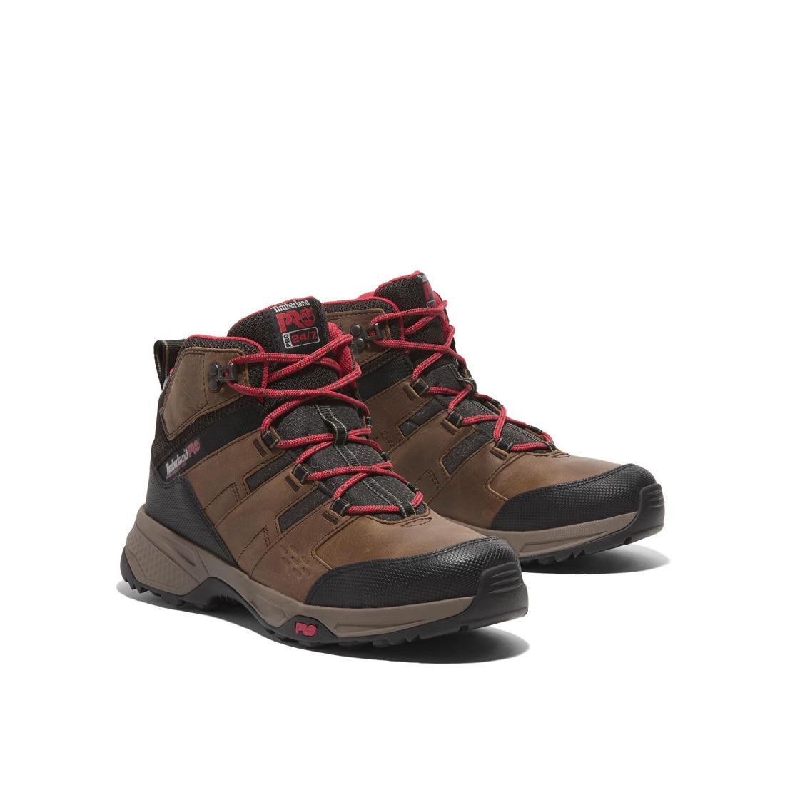 Switchback Lt 6 Inch Steel-Toe Work Boot Brown