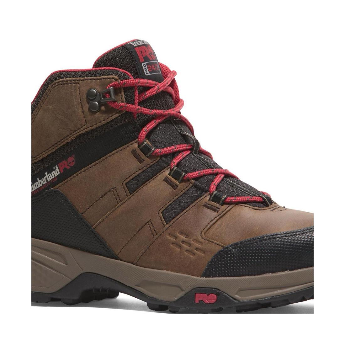 Switchback Lt 6 Inch Steel-Toe Work Boot Brown