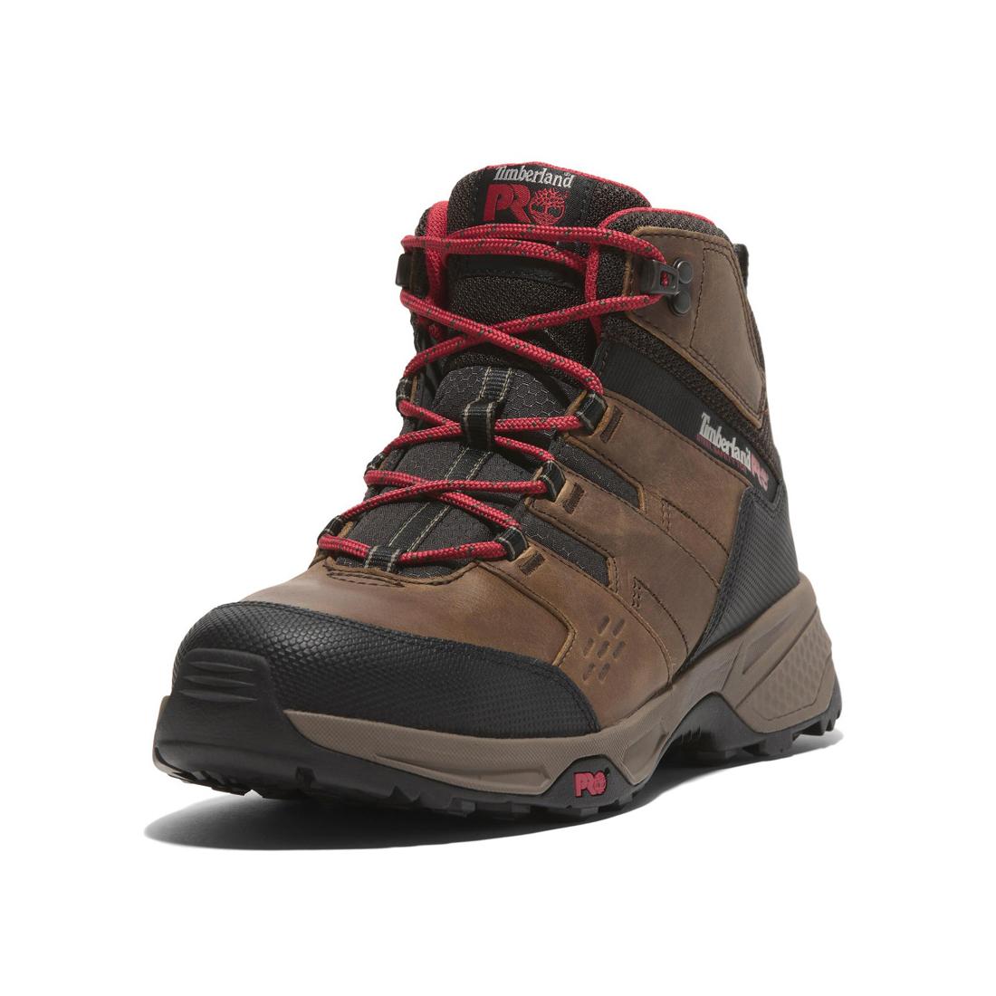 Switchback Lt 6 Inch Steel-Toe Work Boot Brown