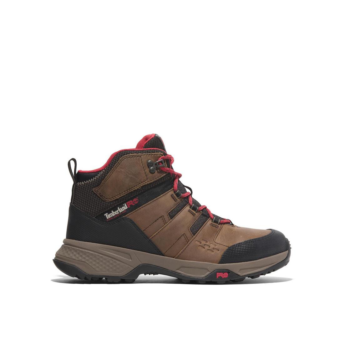 Switchback Lt 6 Inch Steel-Toe Work Boot Brown