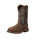 Ariat-WorkHog Men's Pull On Composite-Toe Boot WP Square-10017420-Medial