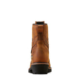 Logger Shock Shield Soft-Toe Waterproof Boot Copper Brown