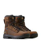 Turbo 8 inch Soft-Toe Waterproof Boot Rich Brown