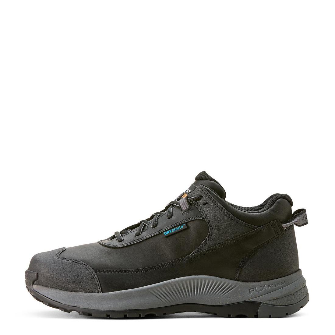 Outpace Shift Composite-Toe Waterproof Work Shoe Black