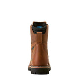 Longview Shock Shield 8 inch Soft-Toe Waterproof Boot Copper Brown