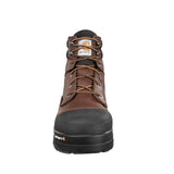 Carhartt 6" Ground Force Waterproof Composite Toe Work Boot Red Brown CME6355 front