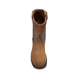 Carhartt 11" Ironwood Soft-Toe Waterproof Wellington Pull-On Boot Brown FT1000-M front