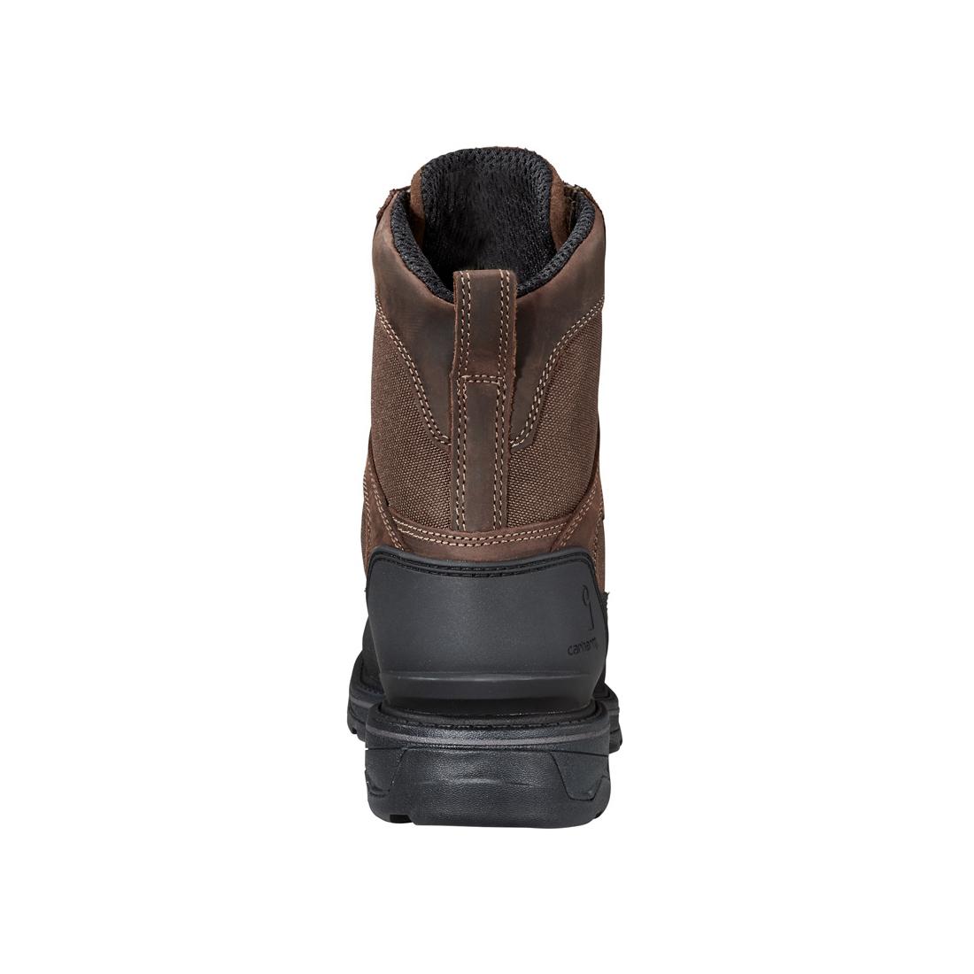 Carhartt 8" Ironwood Waterproof Insulated Alloy Toe Work Boot Dark Brown/Black FT8509-M back