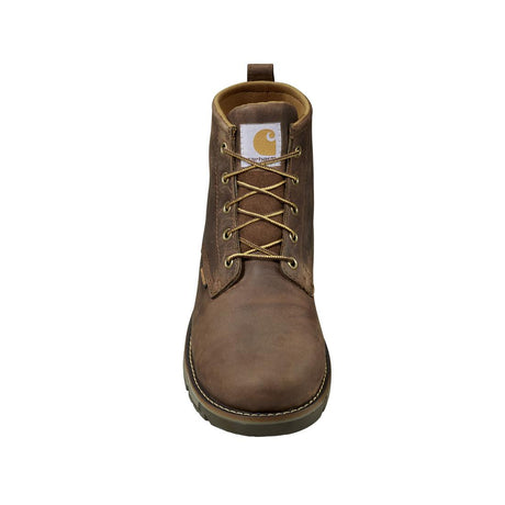 Carhartt 5" Millbrook Waterproof Wedge Soft Toe Boot Brown FM5004-M front