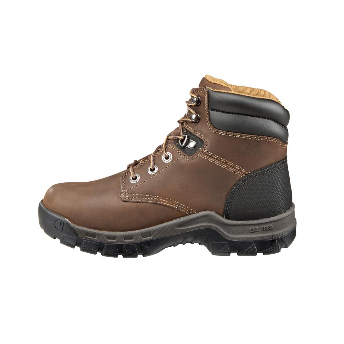 Carhartt 6" Women's Rugged Flex Composite Toe Work Boot Brown CWF5355 back