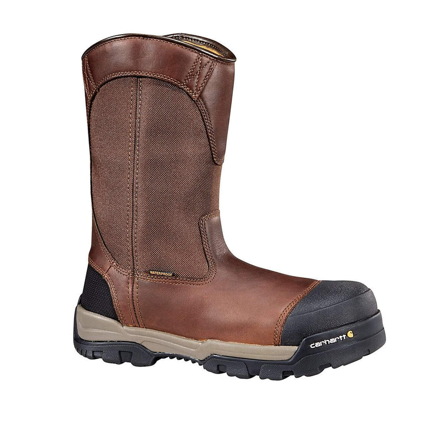 Carhartt-Ground Force 10" Men's Wp Composite Toe Wellington Pull On Work Boot-Steel Toes-4