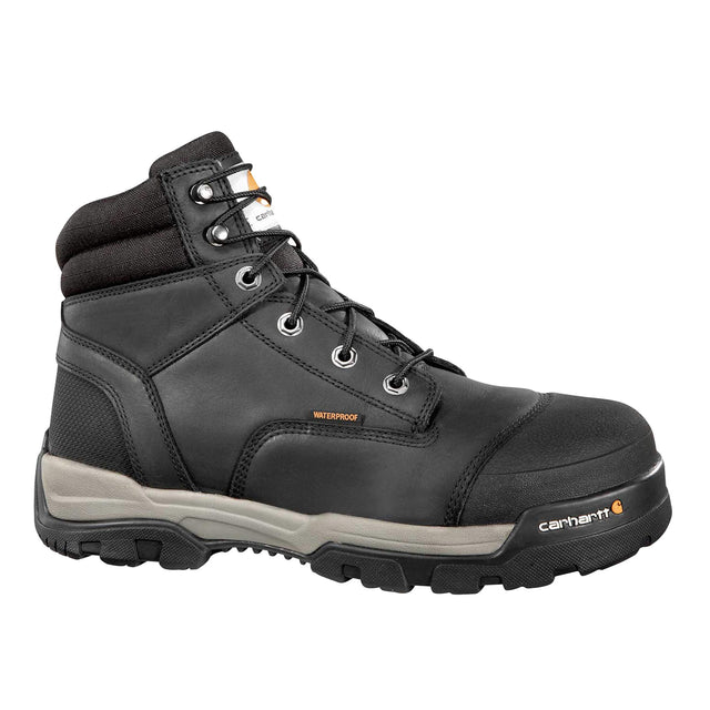 Carhartt-Ground Force Wp 6" Composite Toe Black Work Boot-Steel Toes-1