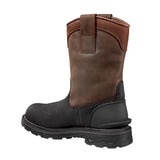 Carhartt-FT1509-M-11" Ironwood Waterproof Insulated Wellington Pull-On Alloy Toe Work Boot Dark Brown/Black