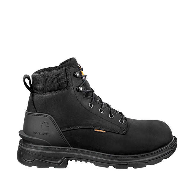 Carhartt-Ironwood Wp 6" Soft Toe Black Work Boot-Steel Toes-1