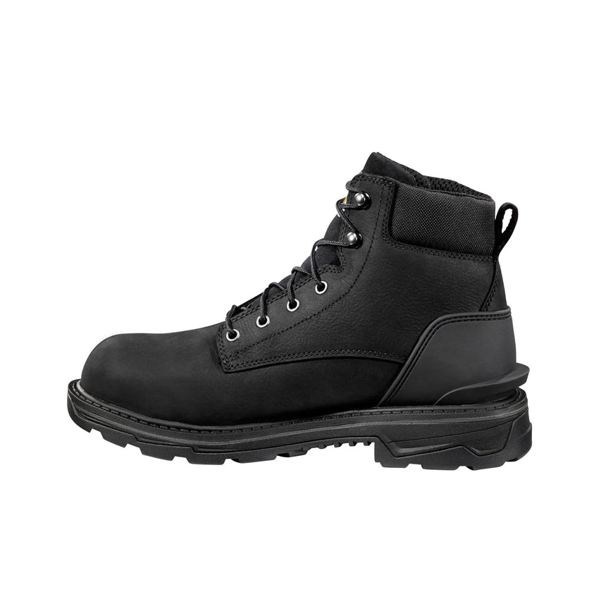 Carhartt-Ironwood Wp 6" Soft Toe Black Work Boot-Steel Toes-5