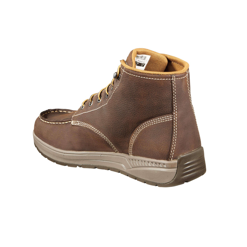 Carhartt-Lightweight Wedge 4" Moc Soft Toe Brown Chukka Boot-Steel Toes-5