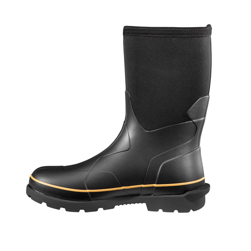 Carhartt-Mudrunner Wp 10" Soft Toe Black Rubber Boot-Steel Toes-5