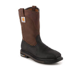 Carhartt-Rugged Flex Square Toe Wp 11" Steel Toe Brown/Black Wellington Work Boot-Steel Toes-2